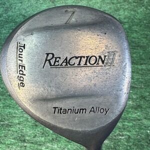 Tour Edge Reaction II 7 Wood Titanium Alloy Graphite Shaft RH Golf Club